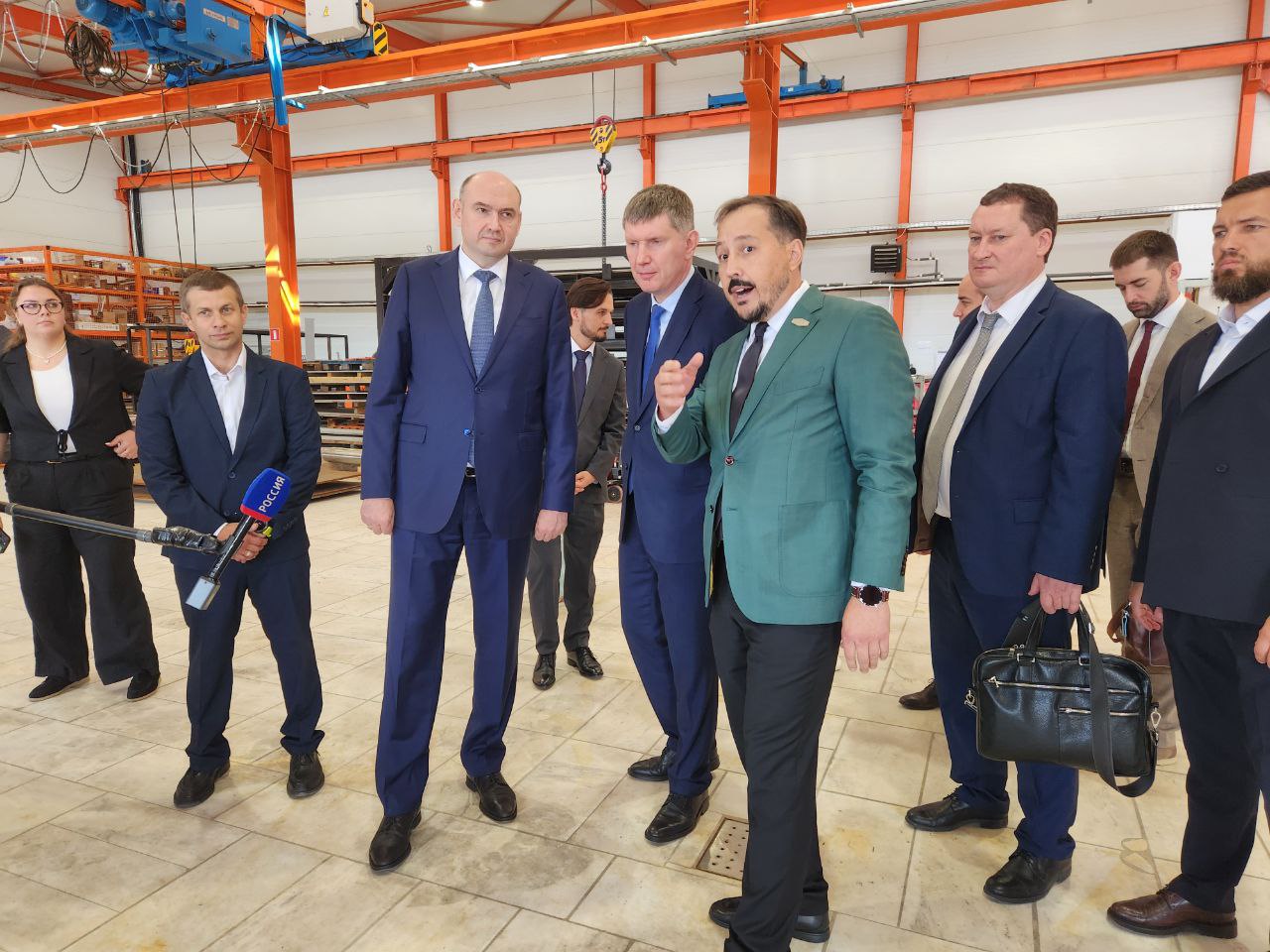 Солнцев показал министру экономического развития РФ возможности ОЭЗ «Оренбуржье»