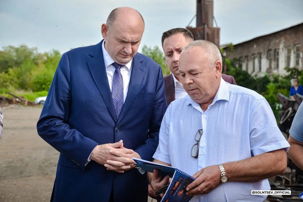 Евгений Солнцев работал в Переволоцком районе