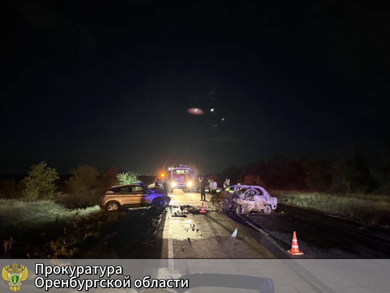 Прокуратура Оренбургской области взяла на контроль расследование уголовного дела по факту ДТП в Новоорском районе 