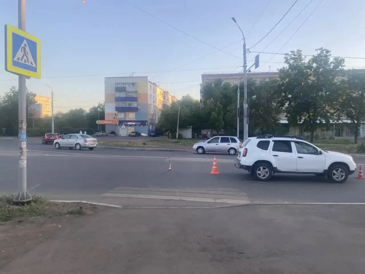 В Оренбурге два ребенка пострадали под колесами авто
