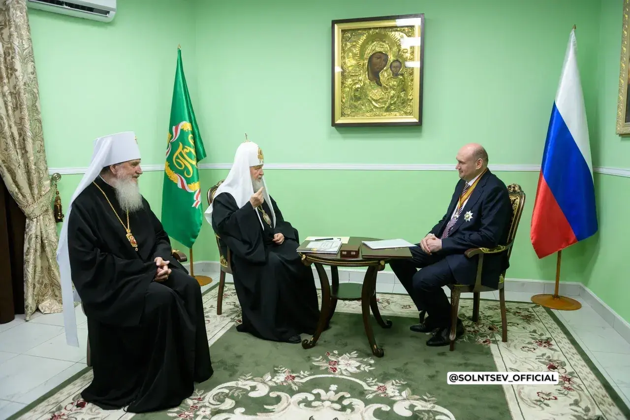 Губернатор Оренбуржья встретился с Патриархом Кириллом