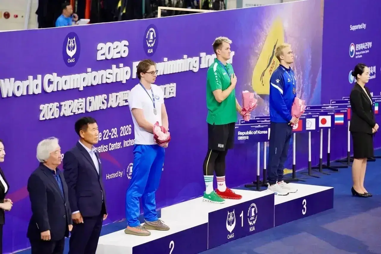 Оренбургские спортсмены установили мировой рекорд на чемпионате мира по подводному спорту