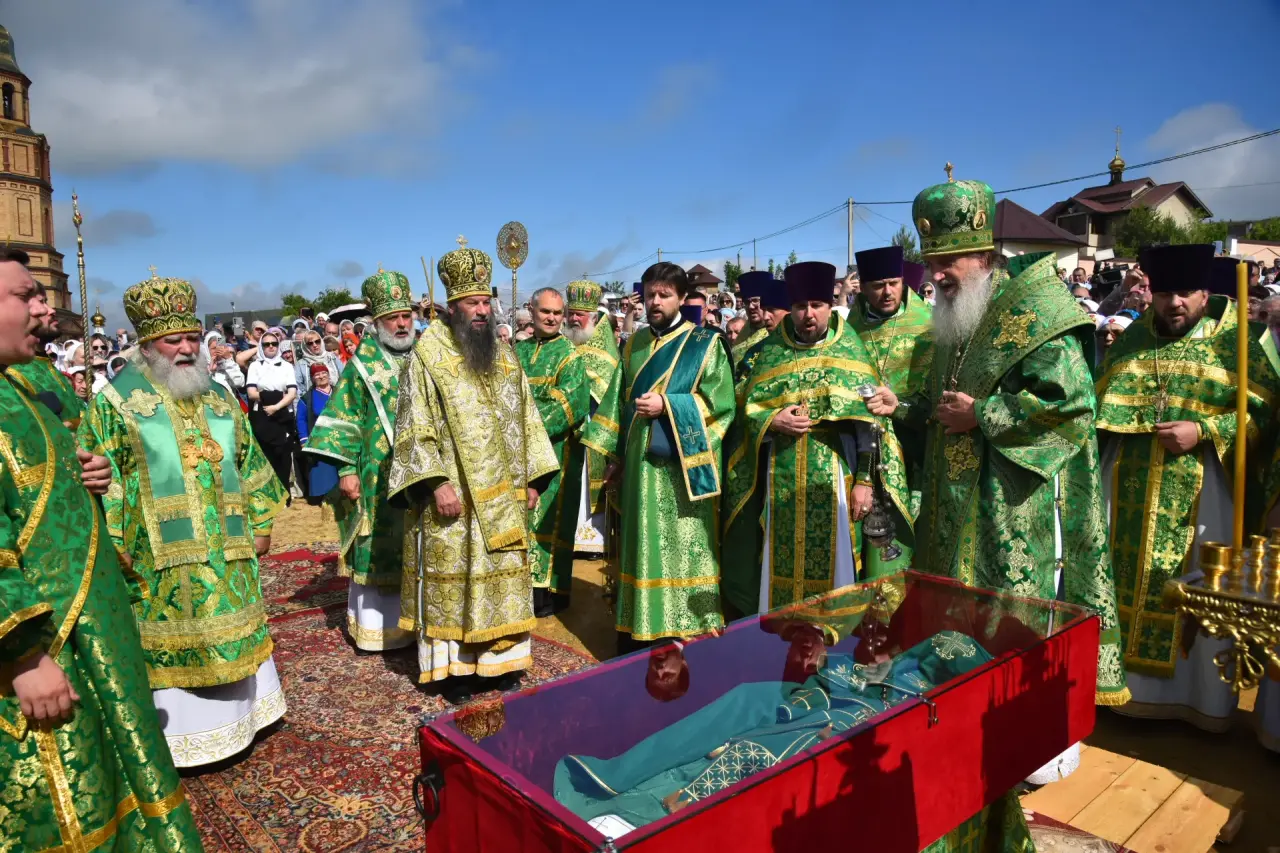 В Никольском монастыре села Покровка обрели мощи преподобного Зосимы