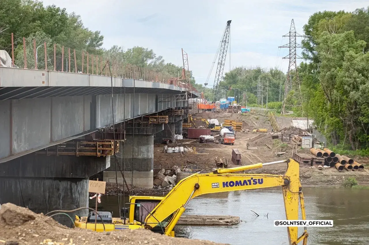 Мост на проспекте Братьев Коростелёвых в Оренбурге могут открыть раньше срока