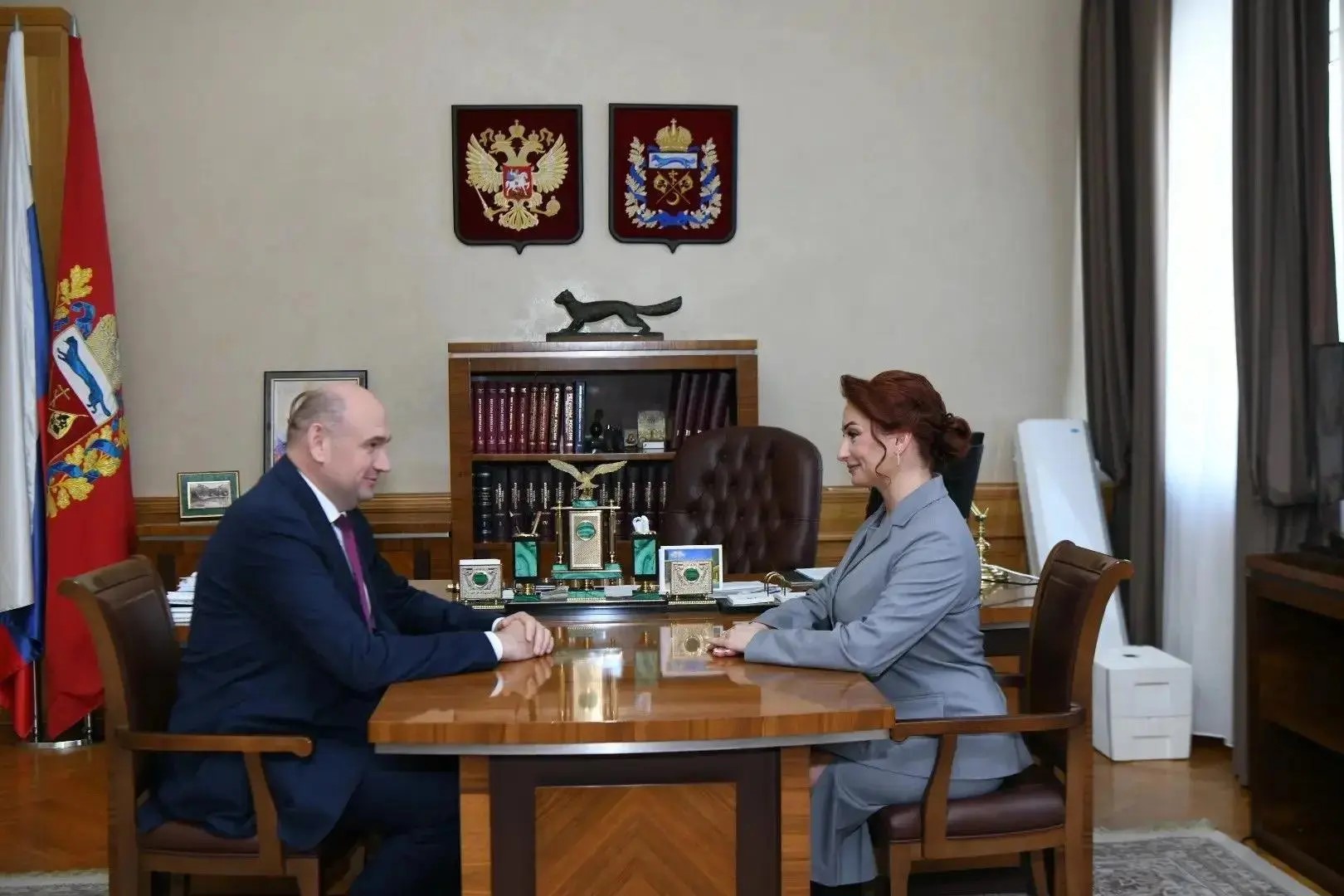 Губернатор поздравил Марию Комлеву с назначением на должность уполномоченного по правам человека  