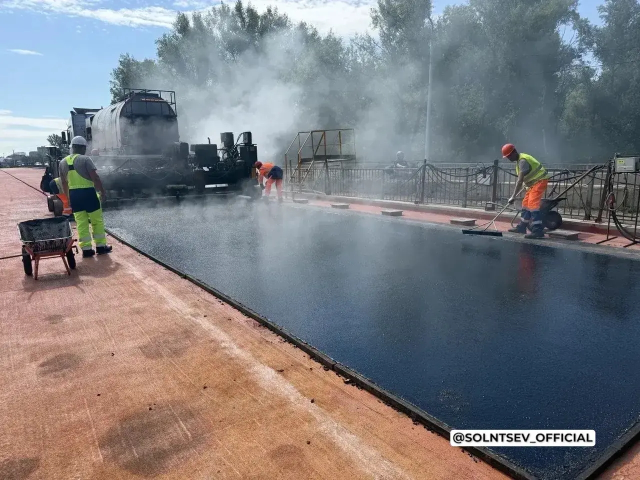 В Оренбурге стартовал финальный этап стройки моста через Сакмару