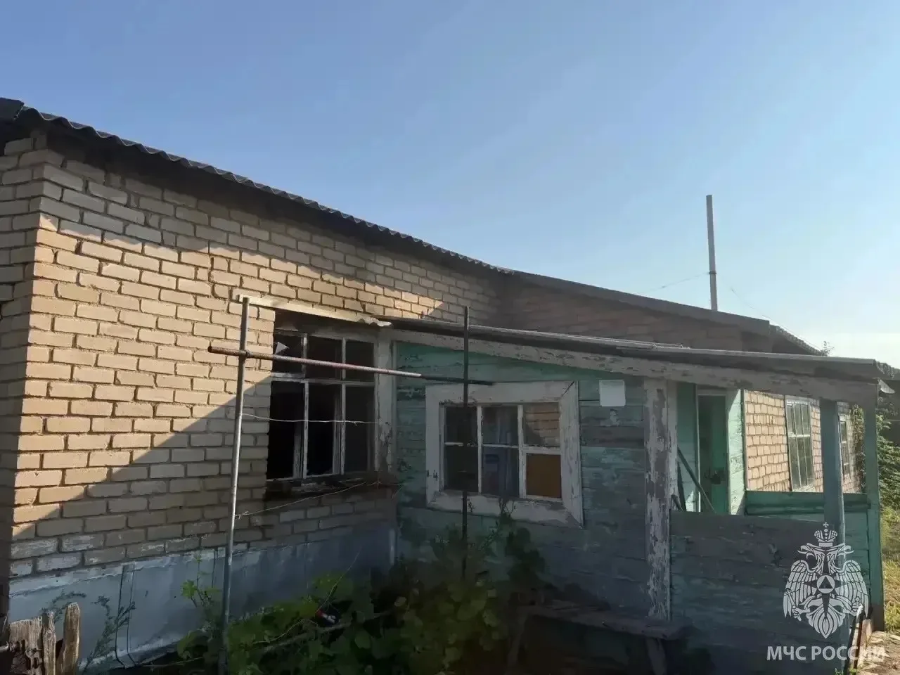 В Переволоцком районе при пожаре погиб мужчина