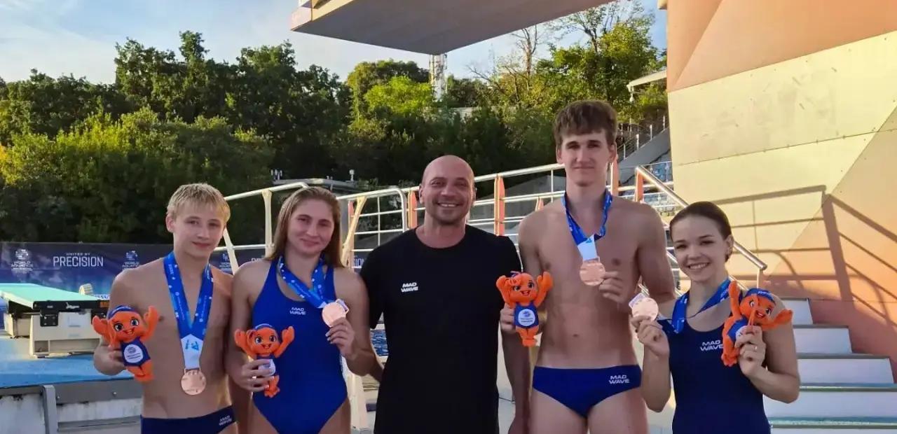 Знай наших!: наш земляк Матвей Помошников завоевал золото на чемпионате мира в прыжках с трамплина