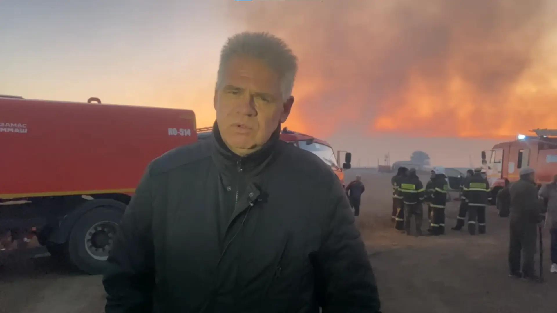 Олег Папунин прокомментировал ситуацию с горением в Новотроицке