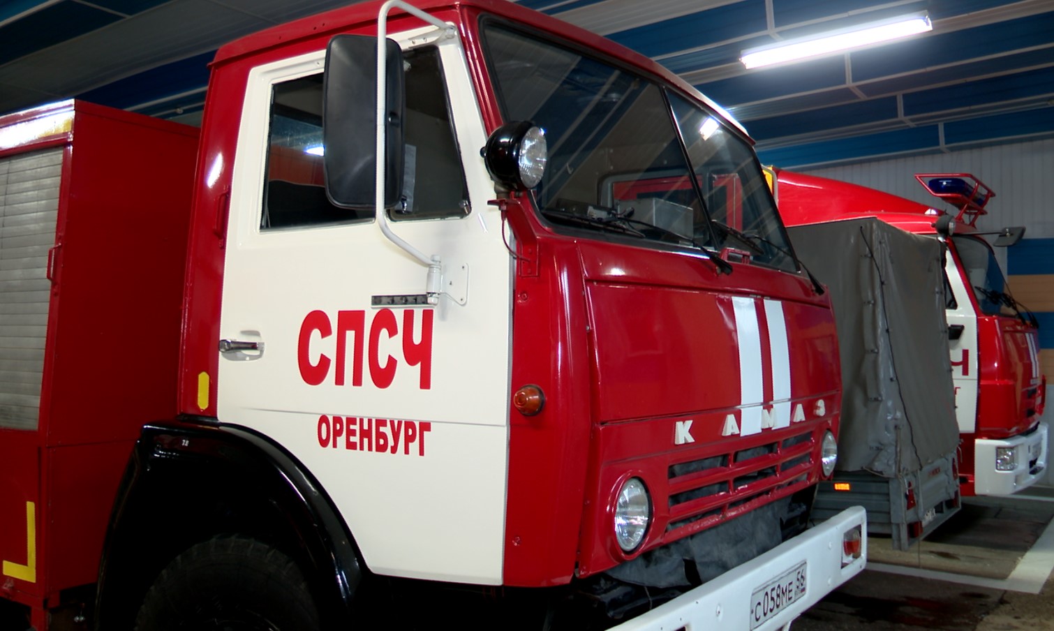 Ландшафтный пожар угрожает посёлку Губерля в Оренбургской области